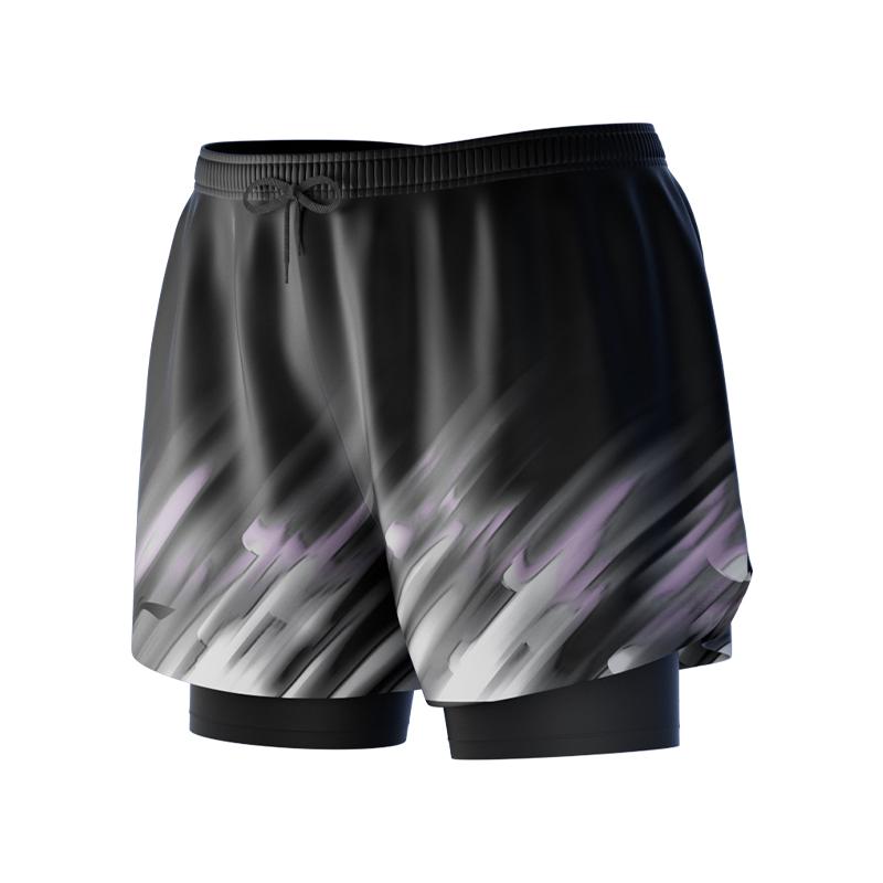 Li Ning Повседневная спортивная одежда Мужская Черный LNYW821-1