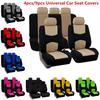 4PCS/9PCS Universal Seat Covers for Car Full Car Seat Cover Car Cushion Case Cover Front Seat Cover