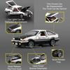 1:43 AE86 Pagani Zonda R Sports Car Model Toy Alloy Diecast DIY Detachable Miniature Vehicles Models Toys for Kids Best Gifts