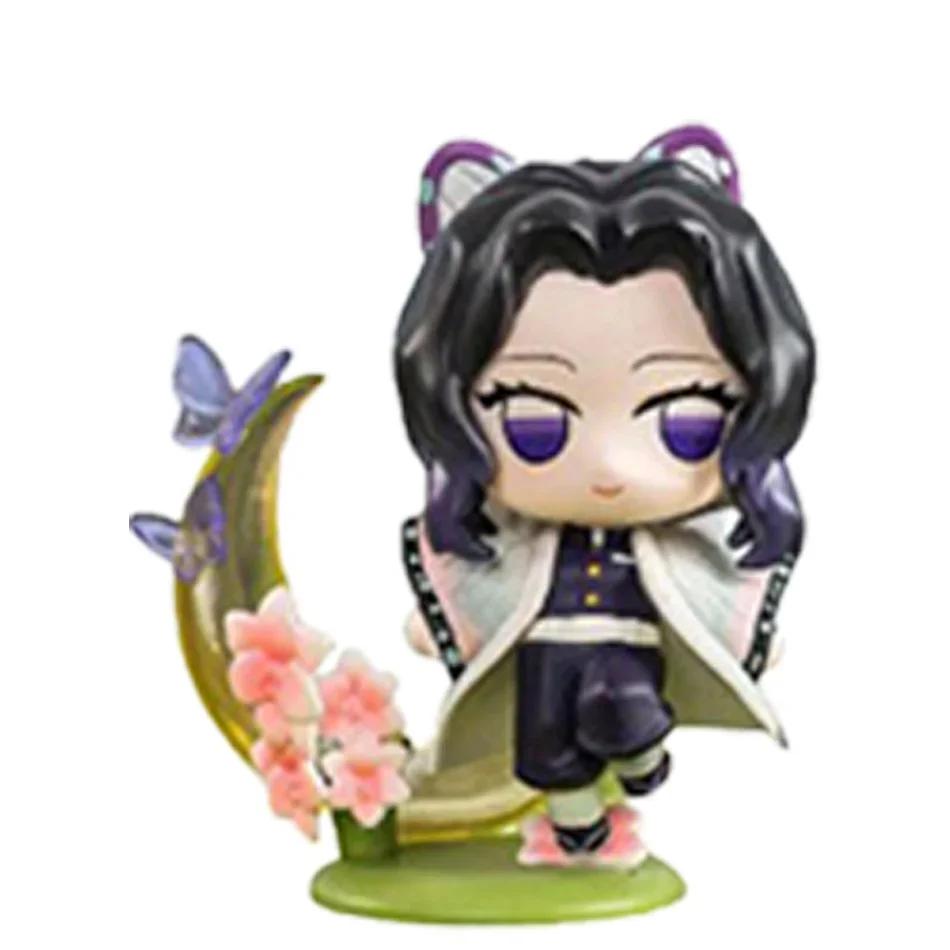 #Demon Slayer Tanjiro Kamado Nezuko Anime Cartoon Figure Blind Box Creative Statue Model Ornament Surprise Gift Box