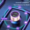 3.4A PD Mini Car Charger 12-24V Lighter Fast Charging Car Dual USB Type C Charger For Xiaomi Power T9Y0