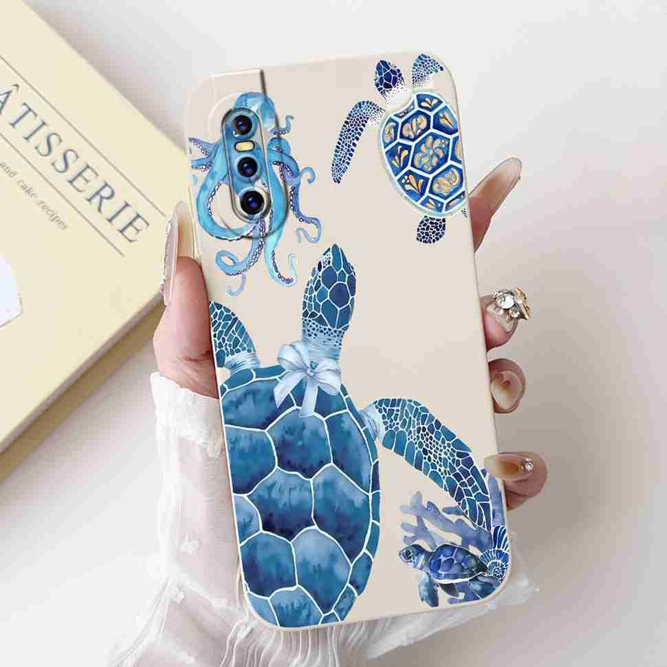 Для vivo V15 Pro 6.39" Чехол Роскошный Кот Милый Мягкий Силиконовый Задний Чехол Для Vivo V15 Pro VIVO 1818 Модная Девушка Защитные Чехлы