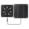 Solar Fan Outdoor Camping Tent Small Ventilation Fan Pet Odor Exhaust Fan Outdoor BBQ Air Circulation Portable