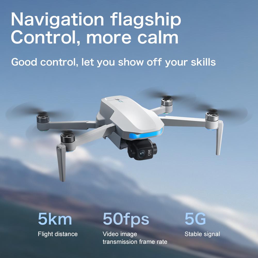 New S-X1 Max 5KM LCD SC GPS Drone 4K Dual Camera 5G Wifi FPV 3-Axis Gimbal Professional Digital image transmission RC Dron Toys