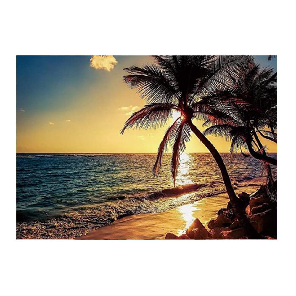 5D алмазная живопись пейзаж животное картина круглый комплект ювелирных изделий для вышивания замок полная мозаика дизайн ремесла домашний декор подарок