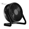 Desktop Fan USB Powered 360 Degree Rotatable Adjustable Small 5 Blades Quick Cooling Low Noise Large Airflow Mini Fan Home Supplies
