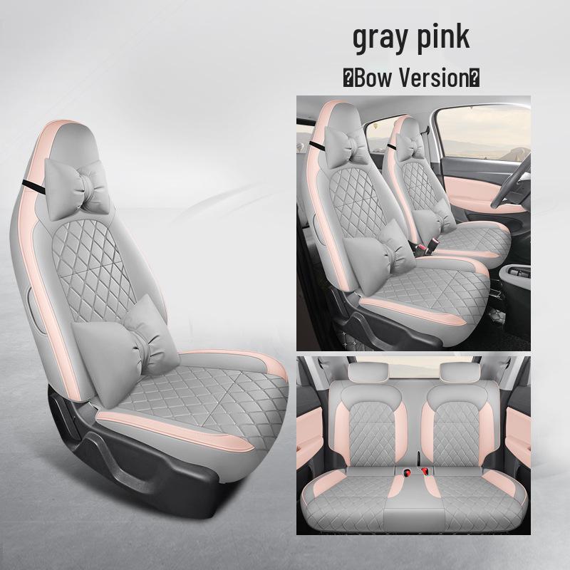 Leapmotor T03 Universal Leather Car Seat Cushion Set - All-Season Fit