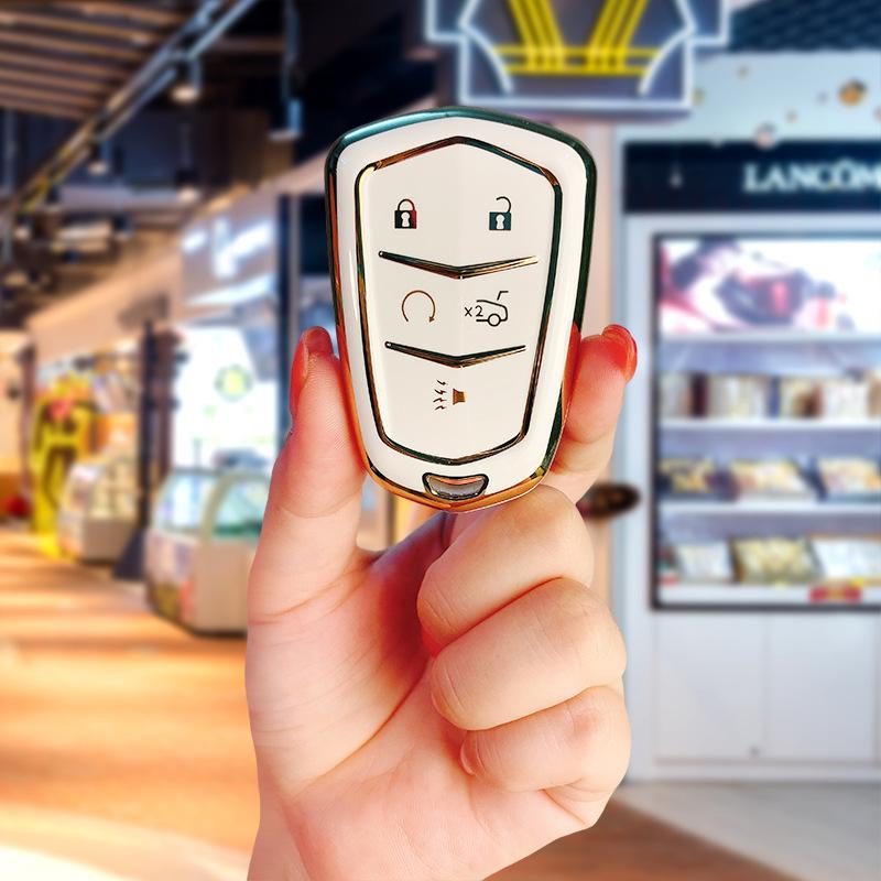 Premium Key Cover for 2022 Cadillac XT5/XT4/CT6/ATSL/XTS