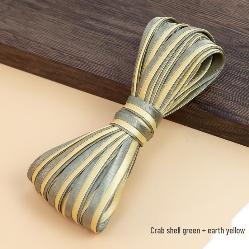 Атласная окантовка Hengmeihe Cheongsam - 1 см подобранные по цвету полоски для подгибки для аксессуаров одежды