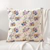Modern minimalist floral Art Cushion Cover Natural Linen Organic Fabric DoubleSided Printing Sofa Home Decor Gift Pillow Cover