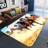 3D живой ковер с лошадью, нескользящий ковер, коврик для комнаты, прямоугольный коврик для кухни, салона, ковер для лошадей, стадо, ковер с животными, лучший ковер