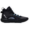 Li Ning Badfive 2 Износостойкие Дышащие Высокие Баскетбольные Кроссовки Мужские Черно-Синие ABFR001-1
