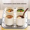 Buydeem Ceramic Stew Pot with Steaming Rack