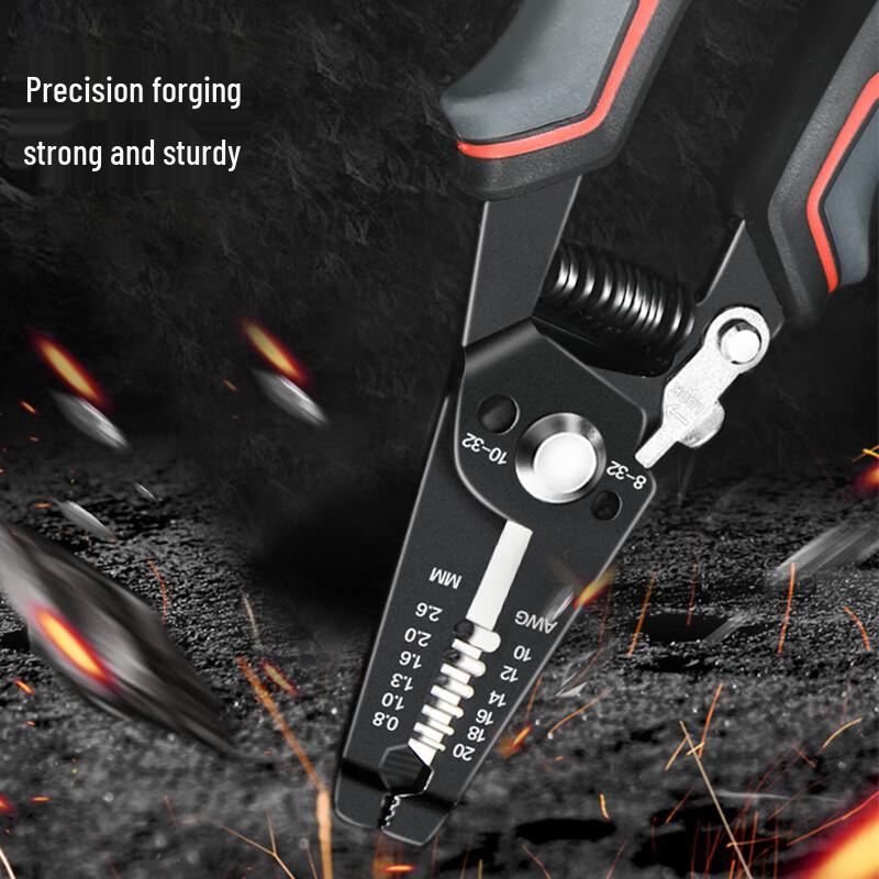 Deli DL2606 Bent Handle Wire Stripper
