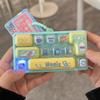 Pressable Keys 12 Keys Keyboard Keychain Clicker Sound Keyboard Clicker Keychain  Bag Ornaments