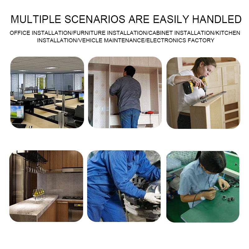 Новый 6 в 1 Микро Мини Многофункциональный Мульти Латунный Молоток 3 Вида Отверток Биты Карманные Инструменты DIY Маленький Круглый Молоток 5 в 1