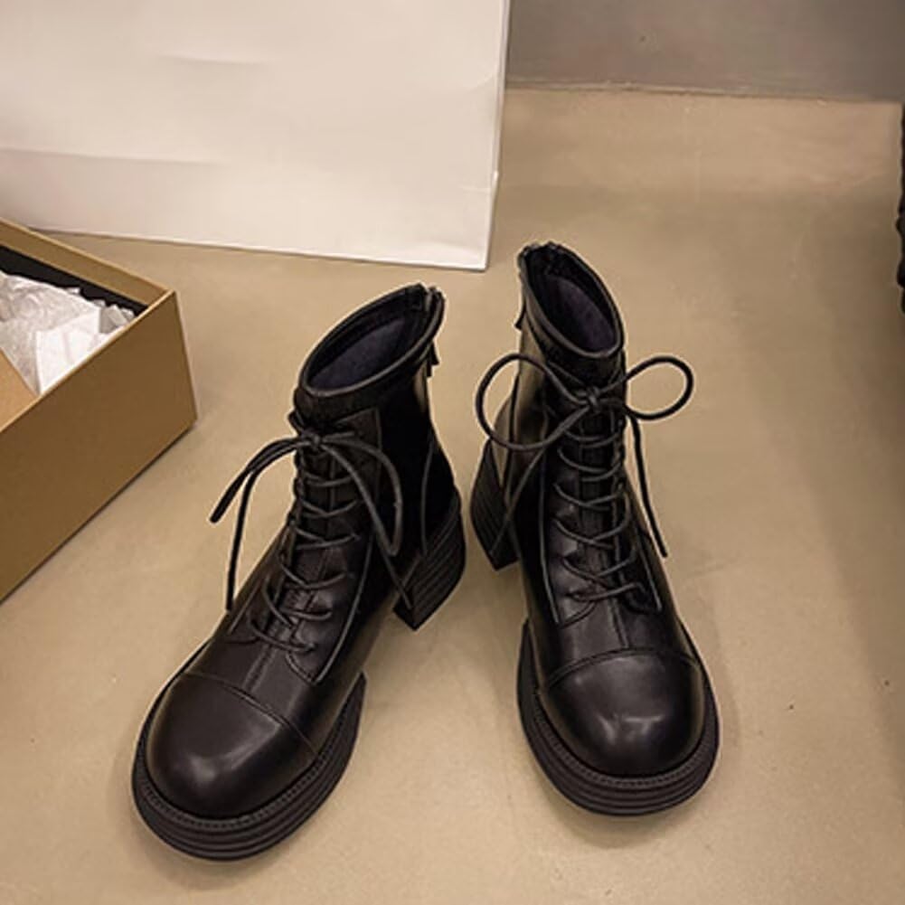 Snow Short Brushed Boa Short Cotton Boa [Bageson] Women's Boots, Boots, Lining, Shoes, Boots, Shoes, Shoes, Warm, Lining, Non-Slip (Black, 23.5)