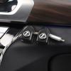 csabjg1 For Lexus F SPORT ES RX NX LS UX LM LX GX LC RZ IS CT GS RC HS SC 2PCS Car Storage Hanger Auto Logo Hooks Peg Accessories