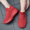 Large Size Summer New Women's Fly-woven Breathable Casual Elderly Shoes Mother Shoes Socks Foot Cover Women's Shoes