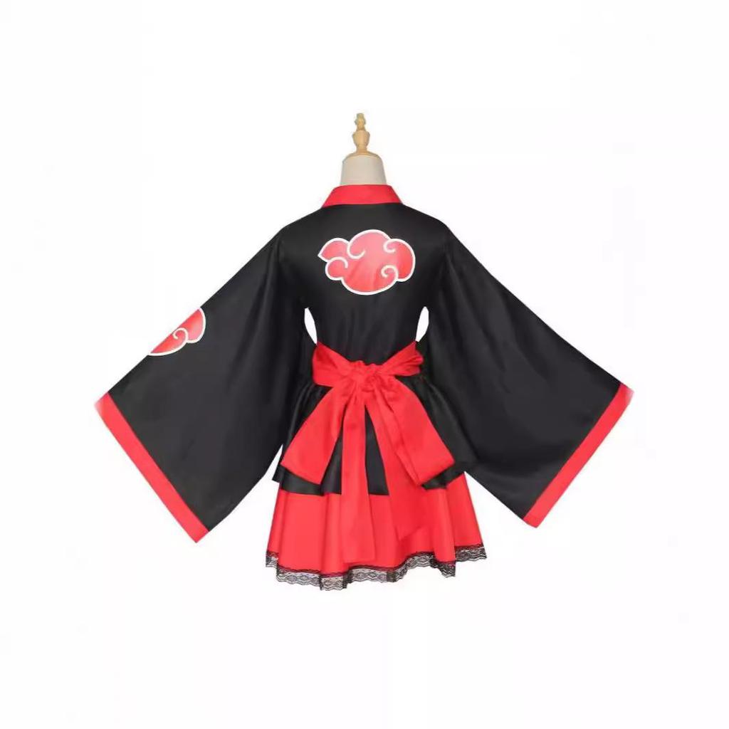 Мужской костюм кимоно для косплея Наруто Шиппуден Узумаки