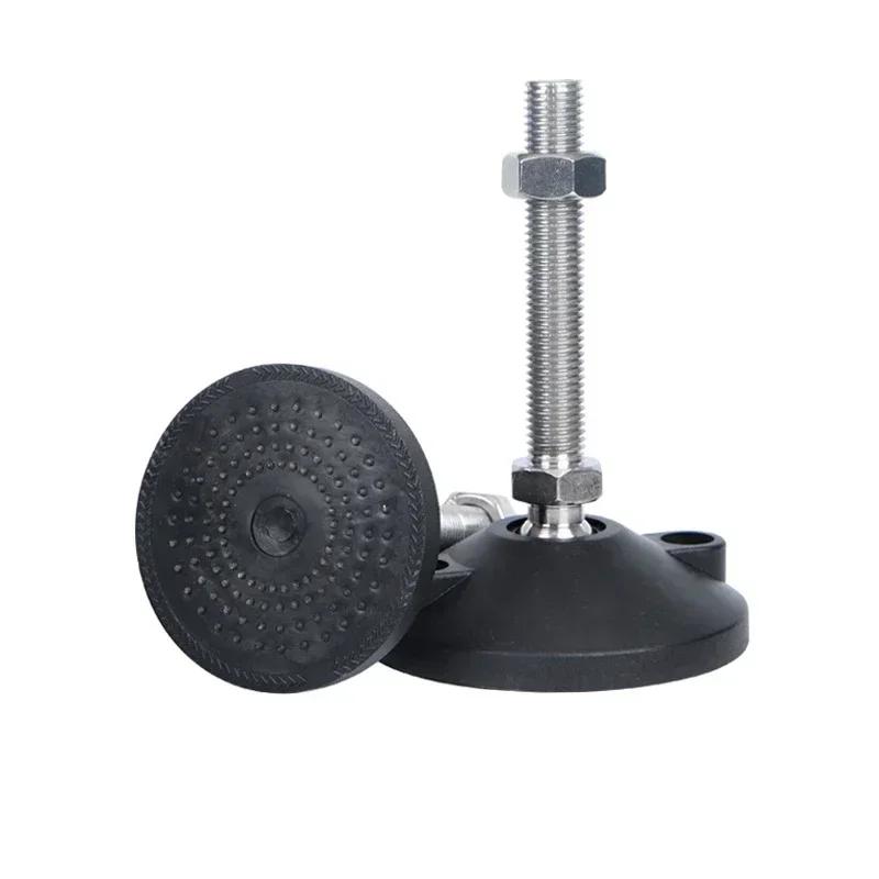4 шт. Регулируемые ножки токарного станка с резьбой, регулируемые выравнивающие ножки, поворотное основание, шарнирные выравнивающие ножки, мебельная скользящая подкладка