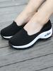 Woman Walking Shoes Slip On Sock Sneakers Lady Girls Nurse Shoe Mesh Air Cushion Platform Loafer Soft Fashion Casual Shoes 1905