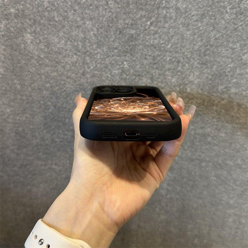 Роскошный чехол для телефона с узором «Цветок лотоса» для iPhone 17 16 15 14 13 12 11 Pro Plus Max 17 Air 16E X XR XS Мягкая силиконовая задняя крышка
