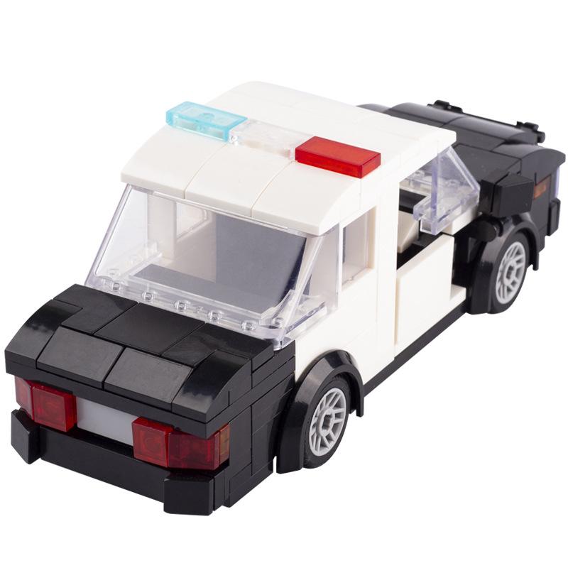 Полиция Миниатюрный Солдат Военная Полицейская Машина Патрульная Машина Сборка Мелкие Детали Строительный Блок Игрушка Мальчик