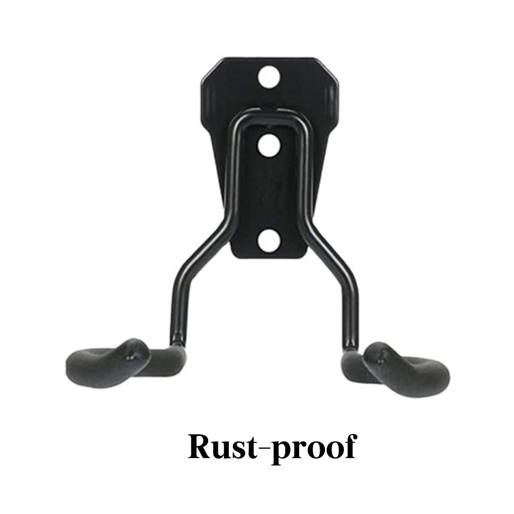 Крючки для гаражных стен, черные, для триммера, для органайзеров и хранения инструментов в гараже