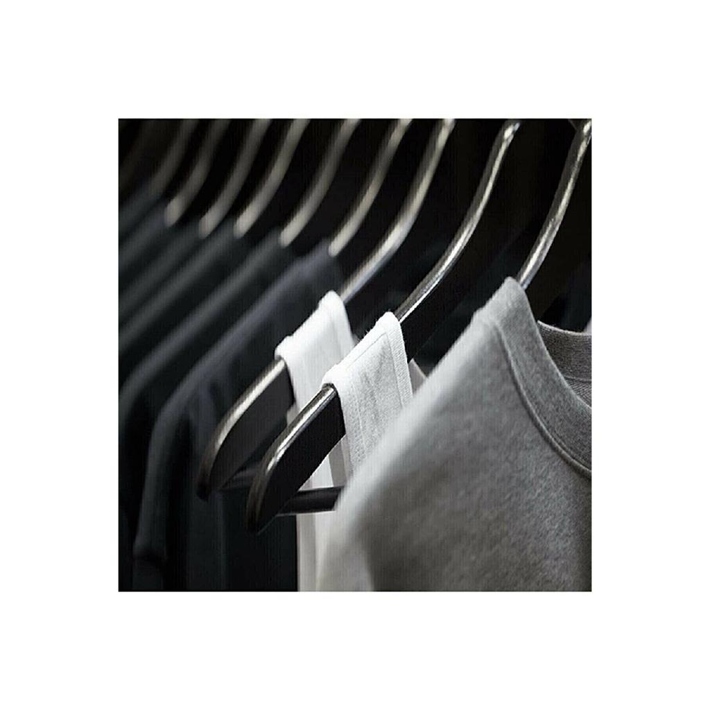 12 штук из деревянного пластика, качественные 12 шт., черные вешалки для одежды, вешалки для брюк, рубашек