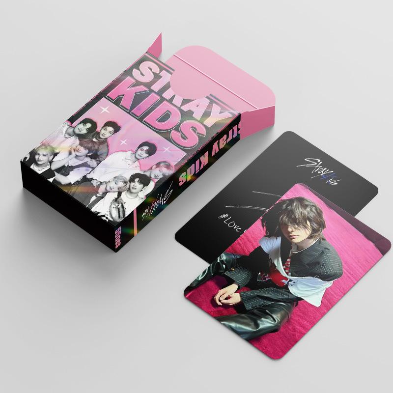 55 шт. Коллекционные карточки Straykids, Открытки, Постеры Do It, Фотокарточки, Мерч K-pop знаменитостей Skzoo, Карточки Lomo