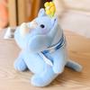 Fluffy Rhinoceros Plush Toy Interactive Stuffed Rhinoceros Doll  Party Supplies