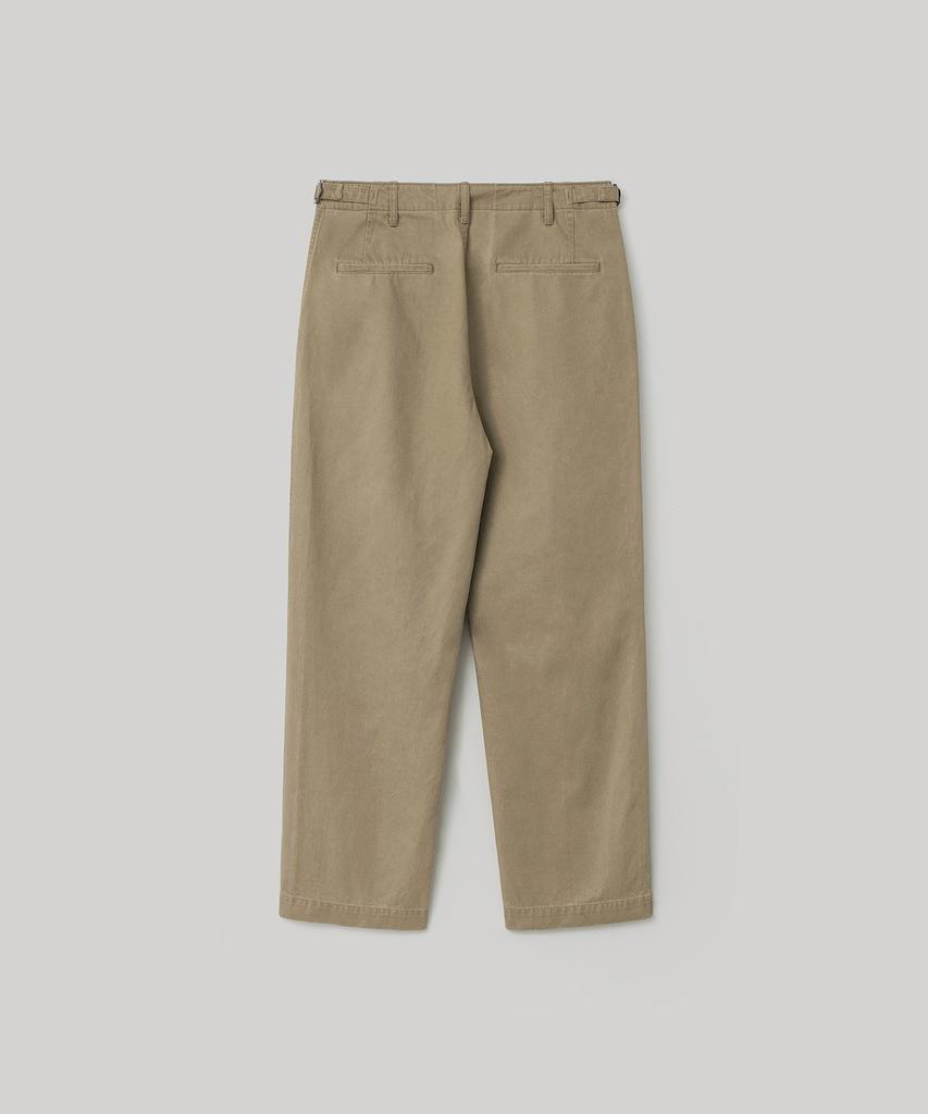 ANOTHER OFFICE French Drill Chino Pants (Urban Khaki)