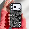 Модный абстрактный арт-чехол-волна для iPhone 17 16 15 14 13 Pro Max Задняя крышка для 12 11 Pro Coque