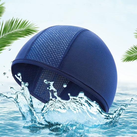 Helmet Liner Hat Sweat Wicking Breathable Mesh Quick Drying Beanie Outdoor Cycling Running Motorcycle Men Under-Helmet Skull Hat