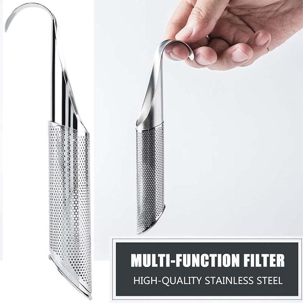 2 шт./набор Чайные диффузоры-ситечки из нержавеющей стали Чайные фильтры с длинной ручкой для рассыпного чая, кофе, приправ, специй, аксессуары
