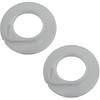 OCESTORE 2 шт. E8TZ-5414-B Изолятор пружины подвески для F150 F250 F350 Super Duty Нижний изолятор пружины Верхний кронштейн-изолятор Передний нижний
