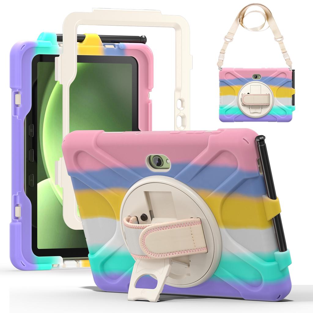 Чехол-подставка с плечевым ремнем для Samsung Galaxy Tab Active5 Pro X350/X356B/Active Pro T540/T545/T547/Active4 Pro T630/T636