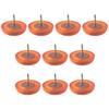 10Pcs PVC Plastic Furniture Feet Nails Protector Ground Chair Leg Floor Nail Anti-skid Sofa Table Bottom Pad