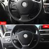 For BMW 3 Series F30 F31 F34 2013-2018 ABS Carbon Fiber Style Steering Wheel Cover Trim Frame Sticker Molding