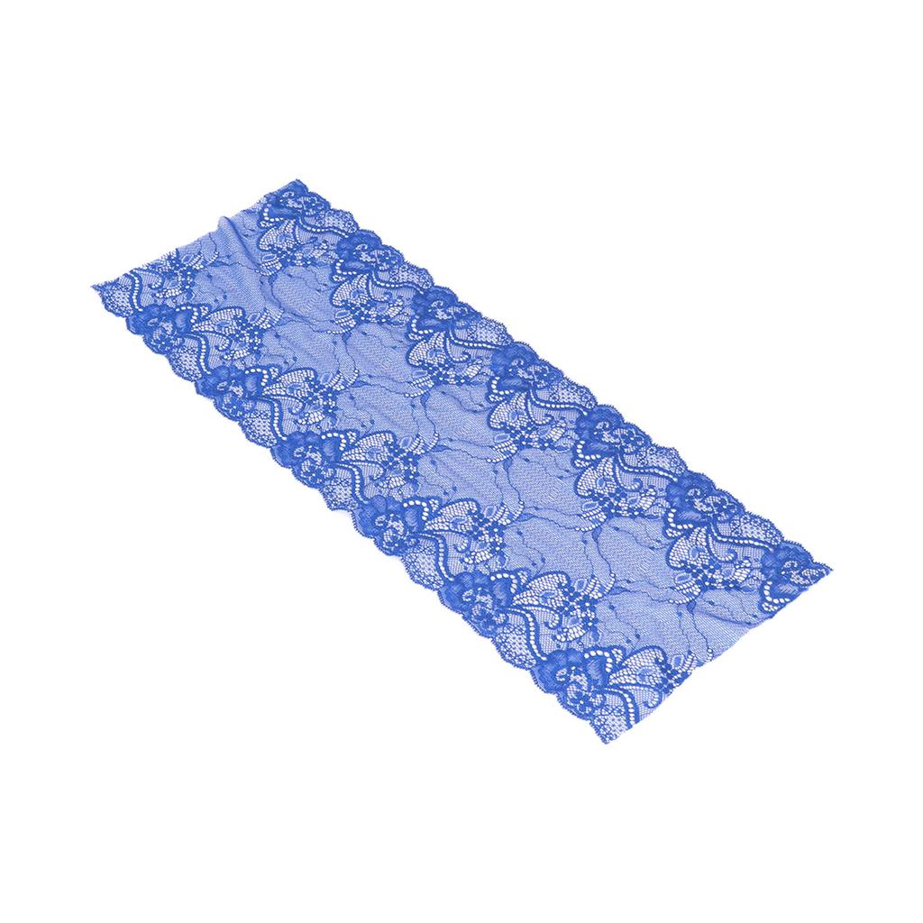 Lace Ribbon 19cm Wide 10 Yards Good Elasticity Safe Use Simple Operation Add Elegance Clothing