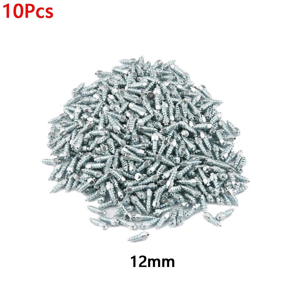 10/50 шт. Шипы для шин автомобиля, Винты, Гвозди, Противоскользящие, для грузовика, мотоцикла, из сплава, Шипы для шин, Шипы для колес, Шипы для снега, Комплект 12 мм, Шипы для шин