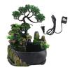 Desktop Fountain Waterfall Small Rockery Humidifier Home Desk Decoration