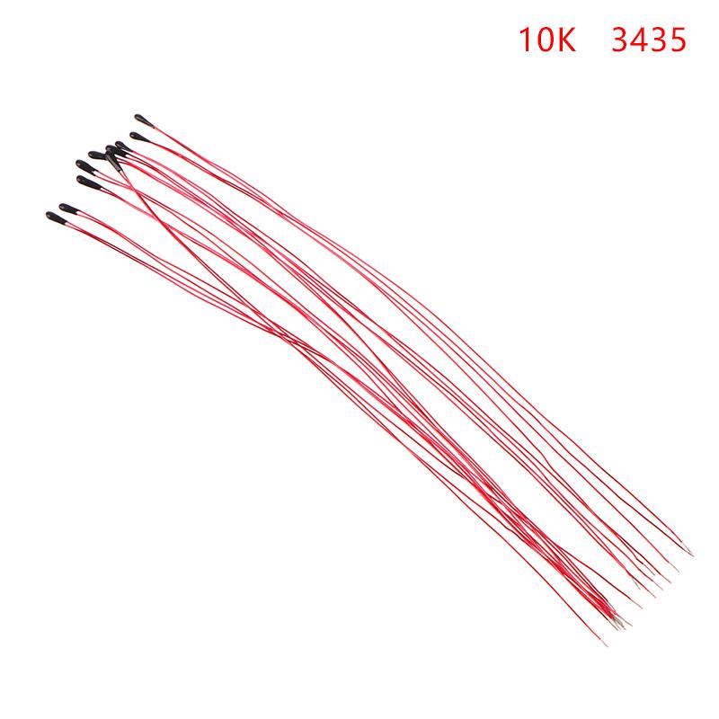 10 шт. термистор NTC, терморезистор Mf52B 10K 100K, проводная зондовая сборка B3470 B3380 1%