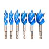 6pcs Hex Handle Auger Drill Bits Fast Cut Hole Opener Wear-resistant Twist Drill Bit  Woodworking