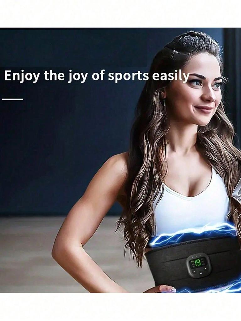 Массажер для талии Портативный USB Зарядка Шейпер Электрический Тренажер для рук, бедер и ног Пояс для похудения и формирования фигуры Фитнес-массажер yao