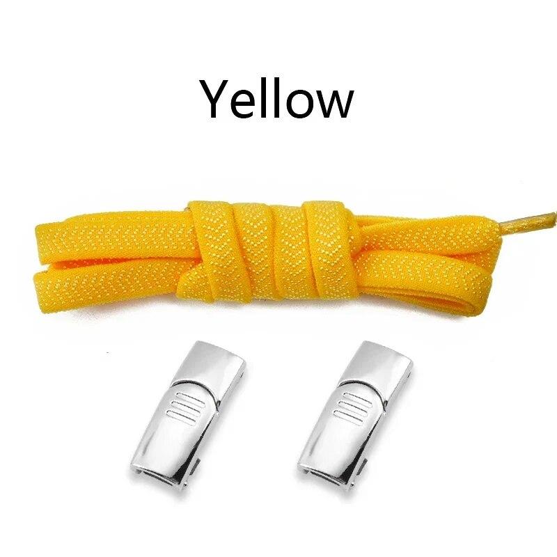 1 пара новых кроссовок на эластичной шнуровке для взрослых и детей, шнурки с магнитным замком, 8 мм, без завязок, плоские шнурки без завязок, аксессуары для обуви