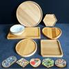 1PC Creative Coaster Kit Mosaic DIY Plate Coaster Wooden Embryo Hobbies Decorative Children's Toy
