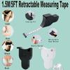 Портной Самозатягивающиеся Швейные Принадлежности Измерительная Лента Выдвижная Рулетка Линейка Лента