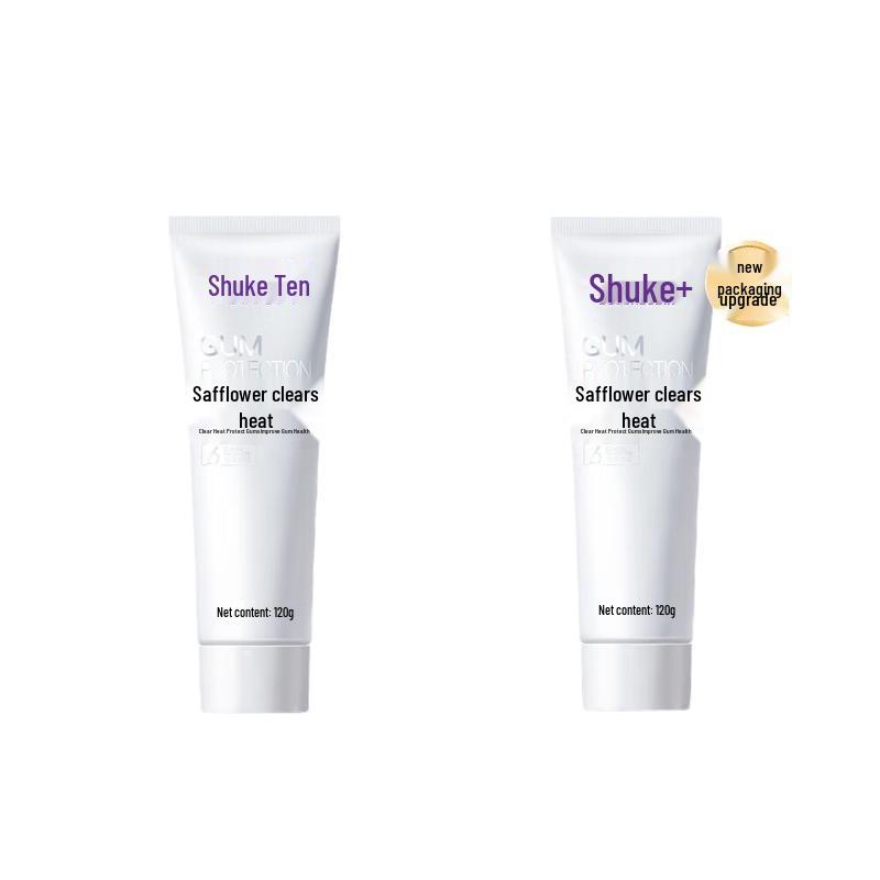 Зубная паста Shuke с сафлором для ухода за деснами и свежего дыхания (2-Pack)